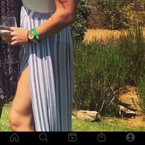 High Waist Flowy Pant/Skirt